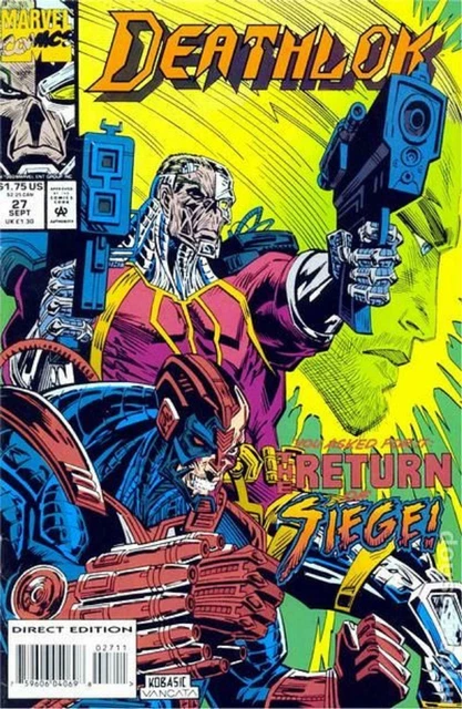 Deathlok #27 VFNM Marvel Comics September Sept 1993