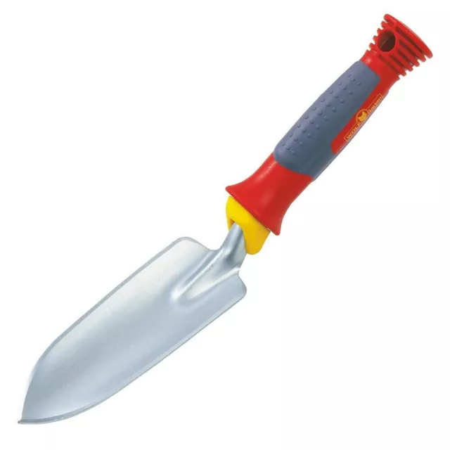 Wolf Garten Fixed Red Handle 5cm Steel Wide Trowel Garden Planting Tool Flower