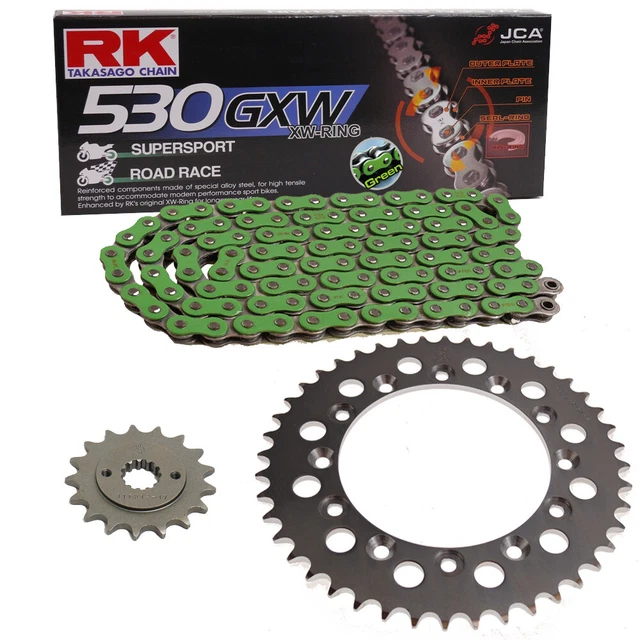 Kit Chaîne DID 530 NZ Pour Honda CB400 T (1977-1978) - Pignon 16 Dents, Couronne 36 Dents, 100 Maillons