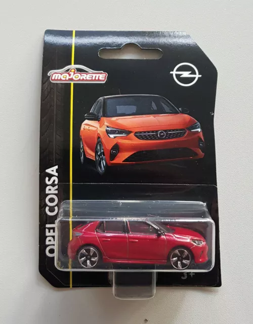 Modellauto Opel Corsa F rot schwarz chilirot Maßestab 1:55 Spielzeugauto 11429