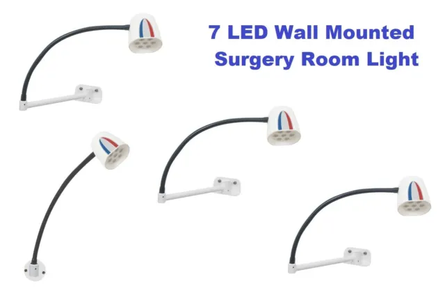 Examination 7LED Surgical LED OT Wall Mounted Light Detachable Imported Quality