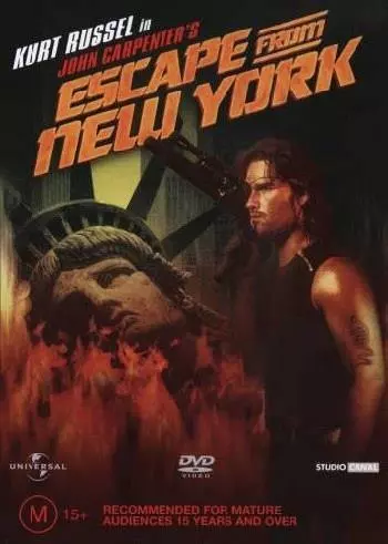 Escape From New York / L.A. DVD Lot of 2 Kurt Russell John Carpenter Tested