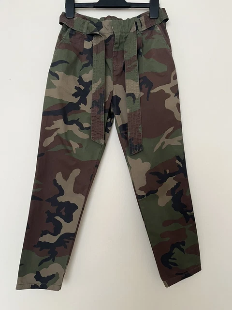 Polo Ralph Lauren Cintura Mimetica Pantaloni Cargo Età 8 Anni Bambini