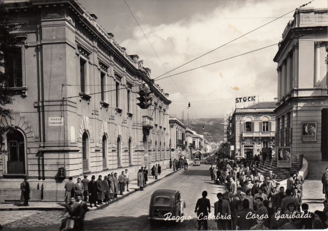 23-27041 - Reggio Calabria - Corso Garibaldi Viaggiata 1955