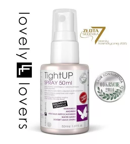 TightUP SPRAY Il resserre et élastifie les parois vaginales Découvrez à...