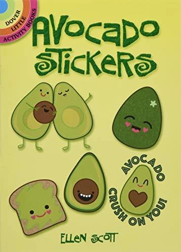 Avocado Stickers (Little Activity Books), Scott, Ellen