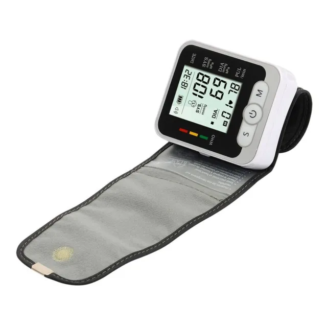 de pulso Monitores de salud Medida de muñeca BP Monitor de presión arterial 3