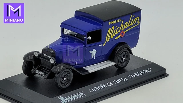 SOLIDO 1/18 CITROEN C4 Fourgonnette 1930 PUB MICHELIN ref 11870000!! EUR 44,90 - FR