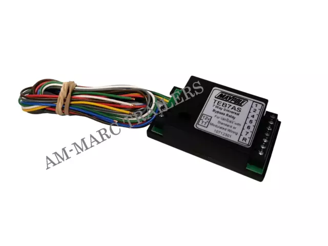 Maypol Smart Universal 7 Way Bypass Relay Towing Towbar Wiring TEB7AS MP3877B