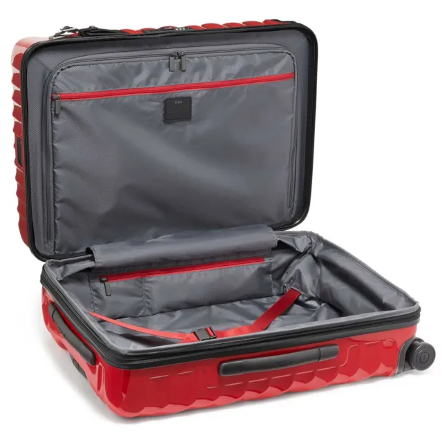 Tumi 19 Degree Short Trip Expandable 4 Wheel Packing Case Blaze Red, 139685-A028 3