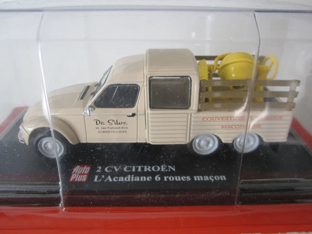 Norev / Hachette - CITROEN 2CV 1976 Spot BO 1/43