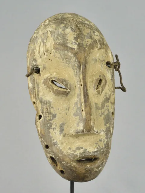 Masque  idimu LEGA culte du Bwami superb mask Art Africain  Congo 1601