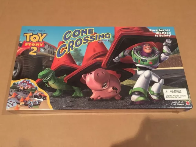 Vintage Toy Story 2: Cone Crossing Game by Mattel - 1999 Edition -  Complete!
