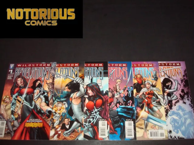 Wildstorm Revelations 1-6 Complete Comic Lot Run Set Collection