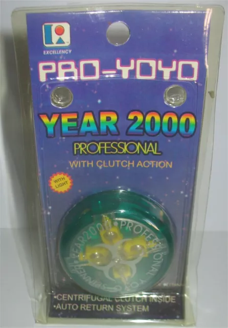 Pro-Yoyo - Year 2000 - Professional - With Clutch Action (green)