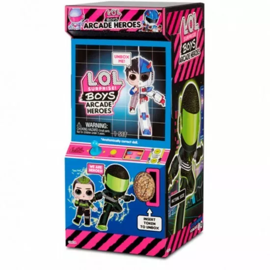 L.O.L. Surprise! Boys Arcade Heroes Action Figure Doll - Assorted