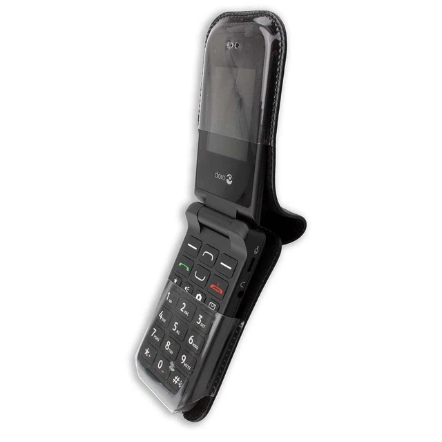 Funda Estuche Cuero Genuino Para Motorola Razr Negro Razr 50 | Envío Gratis