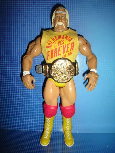 HULK HOGAN FIGURE Wwe Jakks Lot Classic Superstars Wrestling Rare Wcw ...