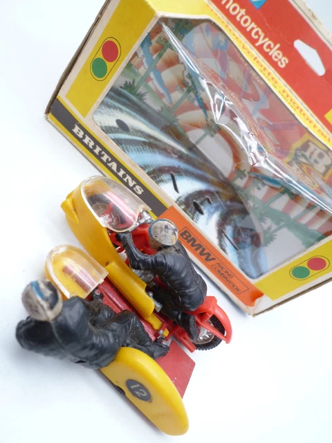 VINTAGE BRITAINS 9699 Bmw Racing Combination Motor Cycle In Original ...