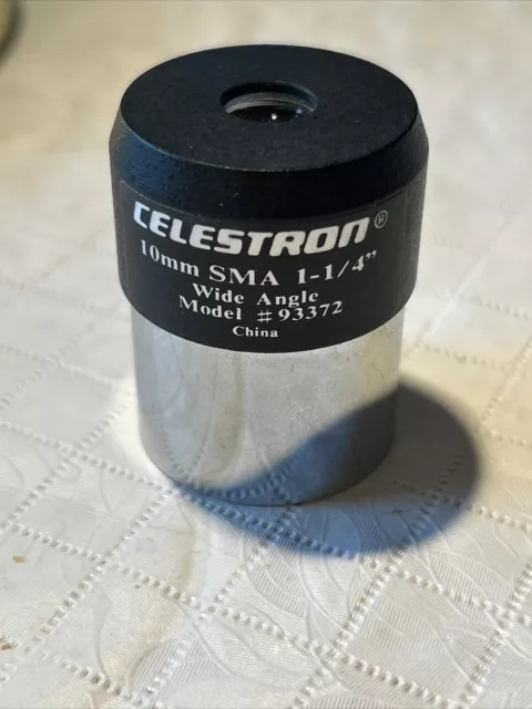 Celestron 10 mm SMA Ocular 1-1/4"  # 93372 Wide Angle Lens