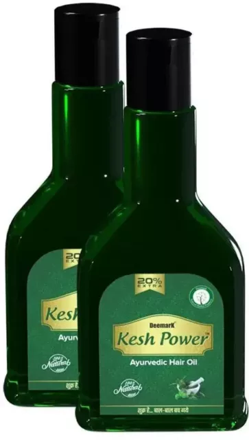 Aceite para el cabello 100% ayurvédico Kesh Power (2 paquetes, cada paquete... 2