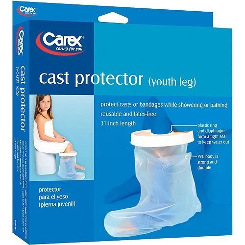 Protector fundido reutilizable por encima de la rodilla látex sin 31 pulgadas de largo 1 quit