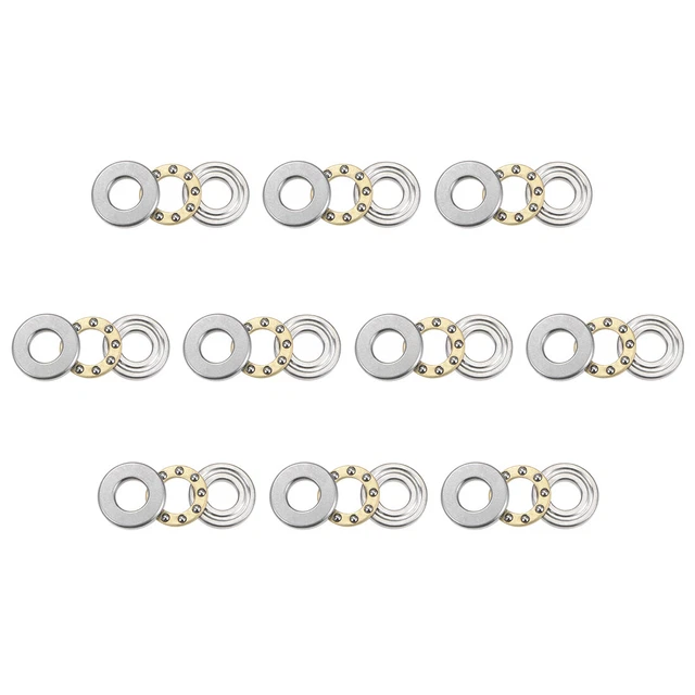 F5-11M Miniature Pressione Sfera Cuscinetti 5x11x4.5mm con Rondelle 10 pz