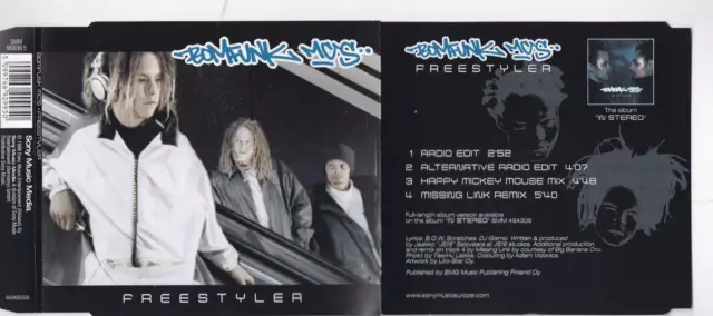 Bomfunk MC's - Freestyler (4 Track Maxi CD)