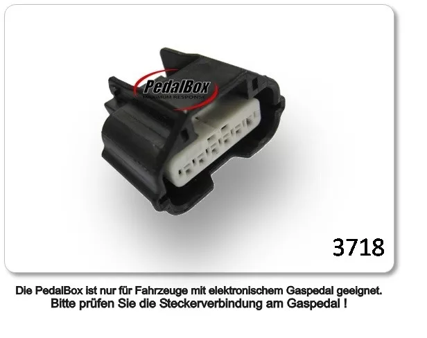 DTE PedalBox 3S pour Smart FORTWO 453 52KW 07 2014- 1.0 453.342 Tuning... 2