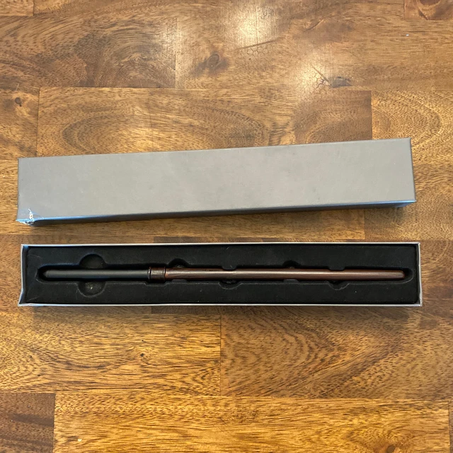 HARRY POTTER Magic Wand Draco Malfoy Noble Collection 11 13/16in