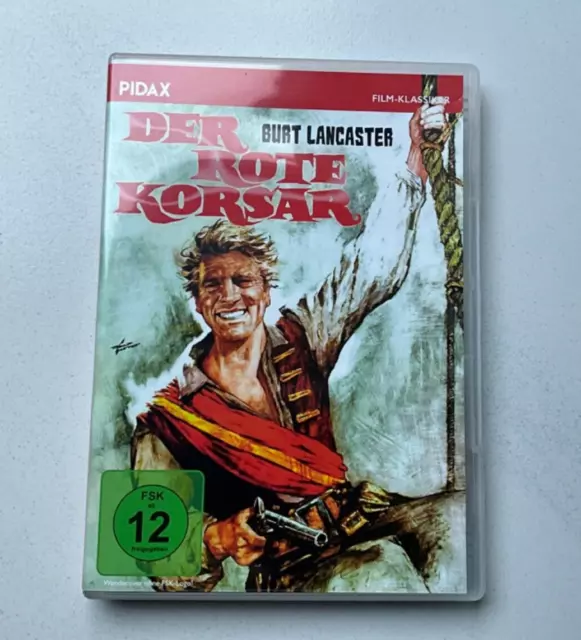 Der Rote Korsar | Piraten | Burt Lancaster | 1952 | Klassiker [FSK12] DVD
