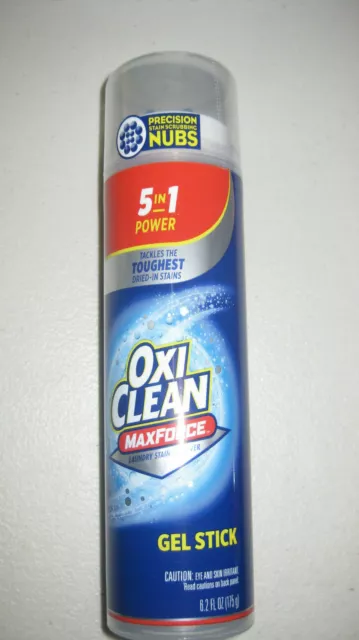 Oxi Clean Max Force Gel Stain Remover Oxi Stick 6.2 Oz