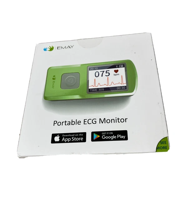 EMAY WIRELESS ECG/EKG Monitoring Device Portable ECG Monitor Model
