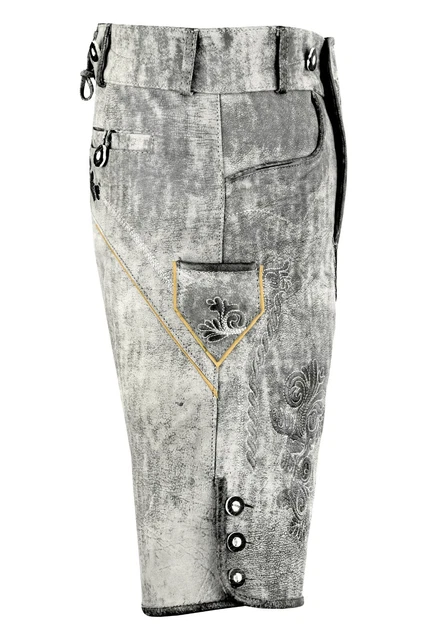Pantaloni In Pelle Bavaresi Tedeschi In Vera Pelle Trachten Da Uomo Indossa Pantaloncini Oktoberfest 2