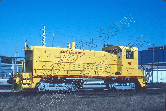 Original Slide- US Steel Co.-Great Lakes Works SW8m #68 FRESH Paint 9/07