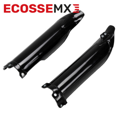 R-TECH KAWASAKI INFERIORE FORK GUARD Set Nero Kawasaki KXF250 KXF450 2016-2022 