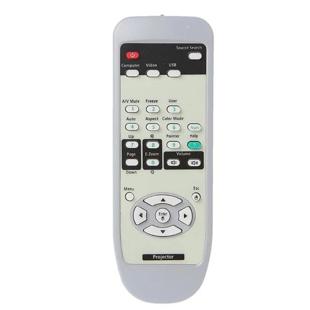 Remote Control For Epson EMP-X5 Projector EB-S6 EB-X6 EB-W6 EB-S7 EB-S8 EB-X7