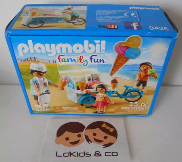 Marchand de sales glace playmobil