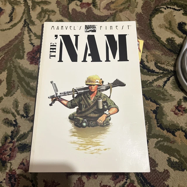Marvel Comics Marvel's Finest The 'Nam Trade Paperback, nice!