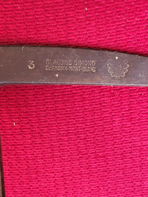 Piolet Claudius Simond Chamonix – Occasion – Modèle Alpinisme