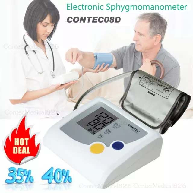 Auto Digital Arm Blutdruckmessgerät BP Manschettenmaschine Farbsphygmomanometer