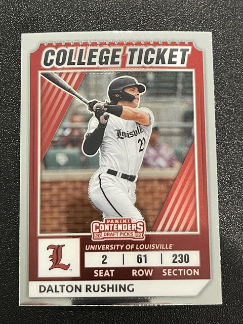 2022 Elite Extra Edition College Ticket #Cto-25 Dalton Rushing La Dodgers