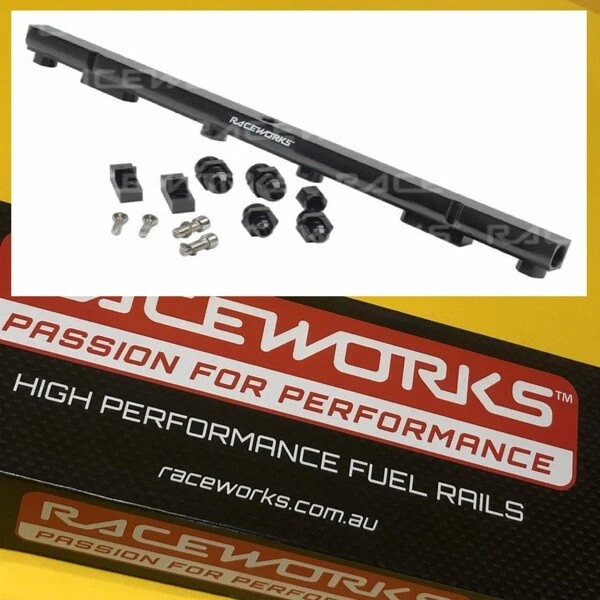 Fuel Rails Vehicles RACEWORKS ALY-030BK FUEL rail for Nissan R32 R33 R34 SKYLINE RB26DETT ...