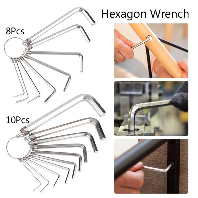 1,5~10 mm strumento manuale alta durezza biciclette riparazione chiave esagonale cacciavite esagonale