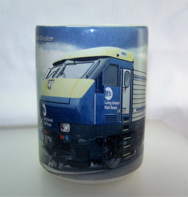 Vintage Electro-Motive Division GM Long Island Railroad Coffee Mug Never Used Vintage Electro-Motive Division GM Long Island Railroad Coffee Mug Never Used