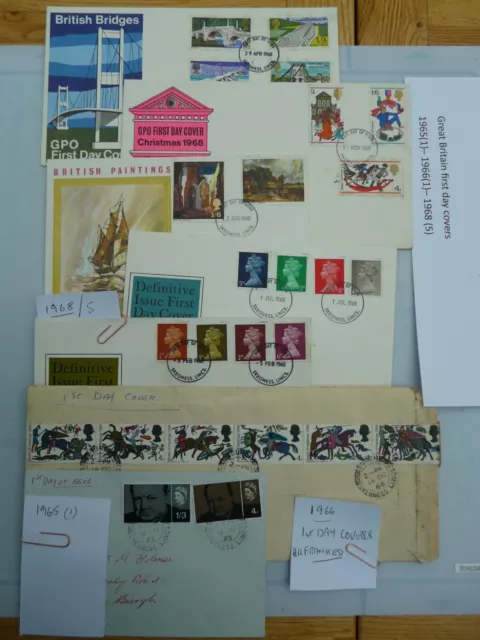 GB first day covers 1965-1983 period x 115.various GB post marks.1.3kg approx wt