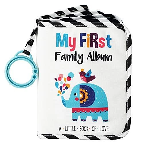 Urban Kiddy™ Baby's My First Family Album | Soft Photo Cloth Book Gift Set fo...