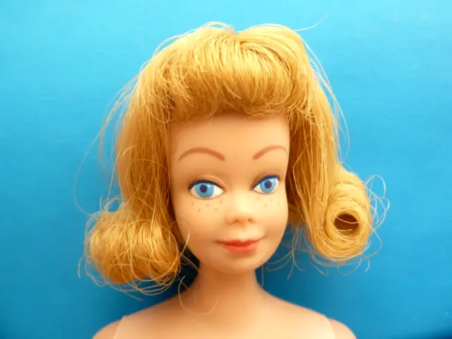Vintage Blonde Hair Sofubi Doll - wide 5