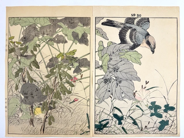 Japanese-Woodblock-Bird-Print-