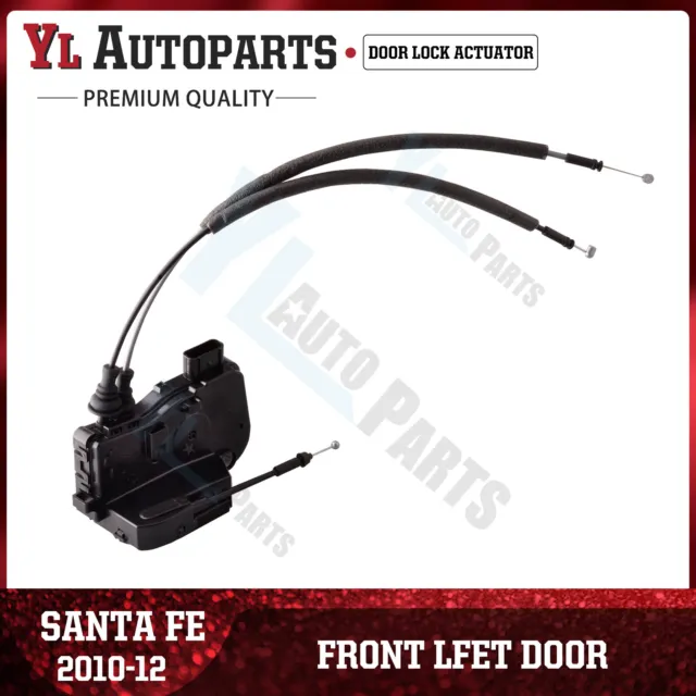Front Left Driver Door Lock Actuator for 2010-2012 Hyundai Santa Fe